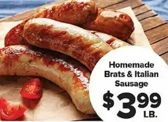 Homemade Brats & Italian Sausage