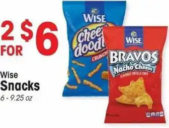 Wise Snacks 6-9.25 oz
