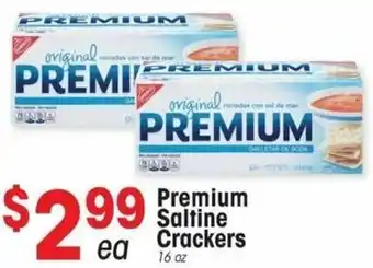 IGA Premium Saltine Crackers 16 oz offer