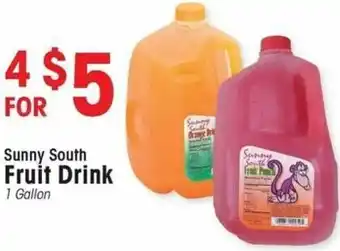 IGA Sunny South Fruit Drink offer