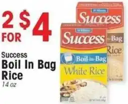 IGA Success Boil In Bag Rice 14 oz offer