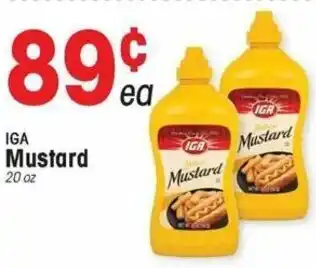 IGA Mustard offer