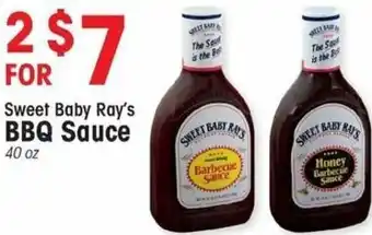 IGA Sweet Baby Ray's BBQ Sauce 40 oz offer