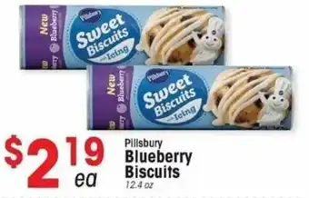 IGA Pillsbury Blueberry Biscuits offer