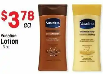 IGA Vaseline Lotion 10 oz offer