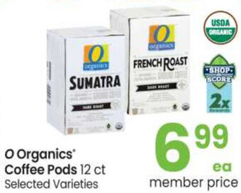 Safeway O Organics Coffee Pods offer