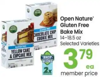 Safeway Open Nature Gluten Free Bake Mix offer