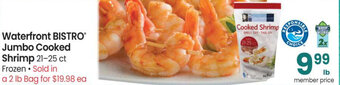 Safeway Waterfront Bistro Jumbo Cooked Shrimp offer