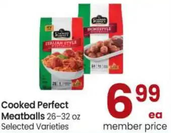 Safeway Cooked Perpect Meatballs offer