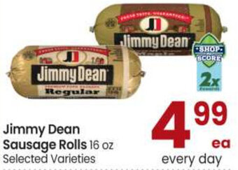 Safeway Jimmy Dean Sausage Rolls 16 oz offer