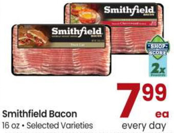 Safeway Smithfield Bacon 16 oz offer