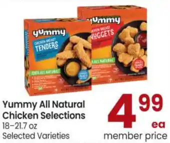 Safeway Yummy All Natural Chicken Selections offer