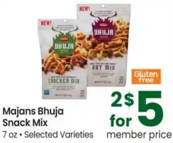 Safeway Majans Bhuja Snack Mix 7 oz offer