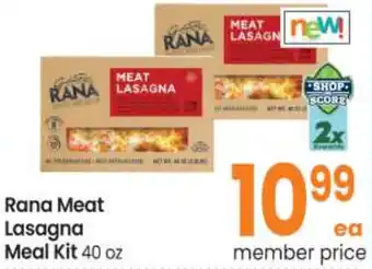 Safeway Rana Meat Lasagna Meal Kit 40 oz offer