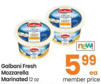 Safeway Galbani Fresh Mozzarella Marinated 12 oz offer