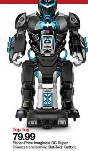 Target Fischer-price Imaginext Dc Super Friends Transforming Bat-tech Batbot offer