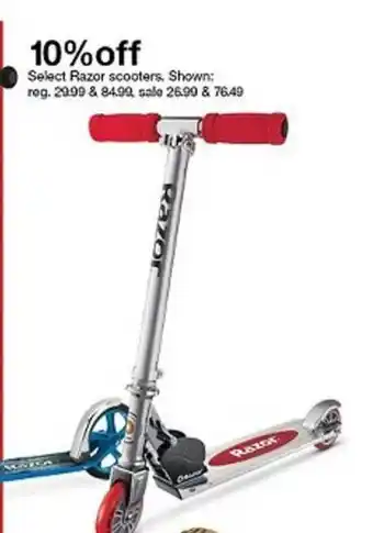 Target Razor Scooters offer