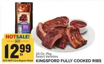 Food Lion KINGSFORD FULLY COOKED RIBS offer