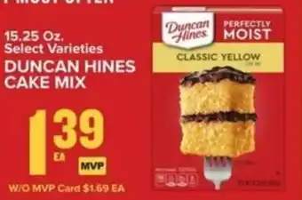 Food Lion DUNCAN HINES CAKE MIX offer