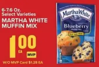 Food Lion MARTHA WHITE MUFFIN MIX offer