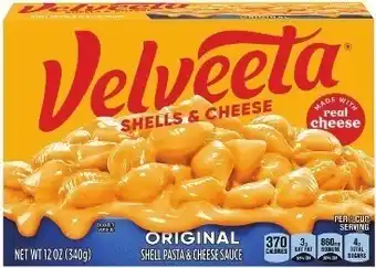 Kroger Velveeta Shells & Cheese or Kraft Deluxe Mac & Cheese offer