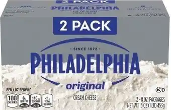 Kroger Philadelphia Cream Cheese offer