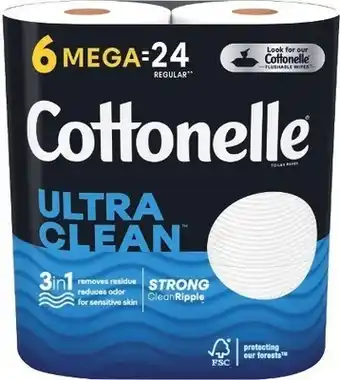 Kroger Cottonelle Bath Tissue offer