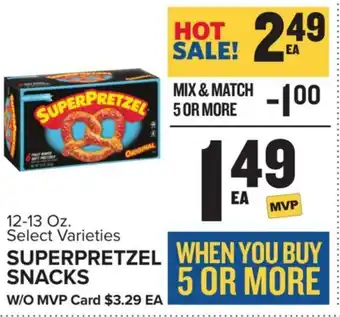 Food Lion SUPERPRETZEL SNACKS offer