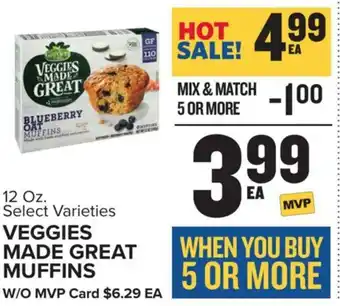 Food Lion VEGGIES MADE GREAT MUFFINS offer