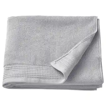 Ikea Vinarn Bath towel, light gray, 28x55 offer