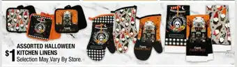 Dollar Tree Assorted Halloween Kitchen Linens offer