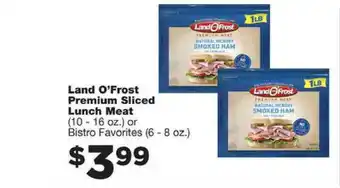 Family Fresh Market Land O'frost Premium Sliced Lunch Meat offer