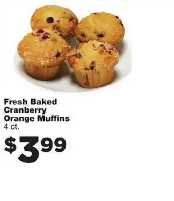 Family Fresh Market Fresh Baked Cranberry Orange Muffins offer