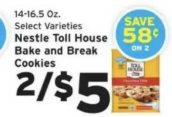 Hannaford Nestle Toll House Bake And Break Cookies offer