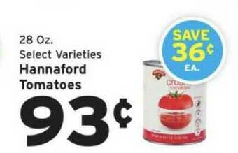Hannaford Hannaford Tomatoes offer