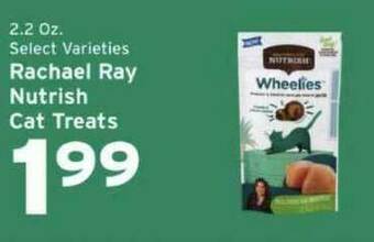 Hannaford Rachael Ray Nutrish Cat Treats offer