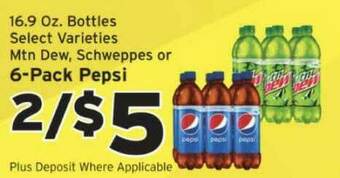 Hannaford 6-pack Pepsi offer