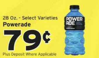 Hannaford Powerade offer