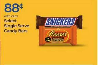 Rite Aid Select Single Serve Candy Bars offer