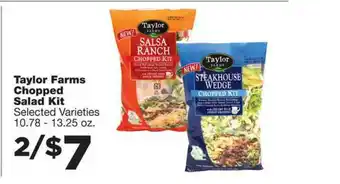 Family Fare Taylor Farms Chopped Salad Kit offer