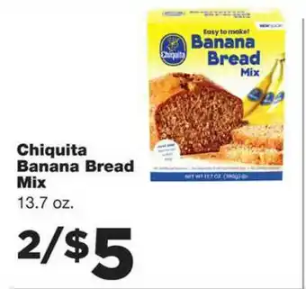 Family Fare Chiquita Banana Bread Mix offer