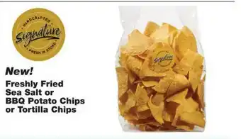 Family Fare Freshly Fried Sea Salt Or Bbq Potato Chips Or Tortilla Chips offer