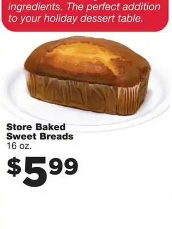 Family Fare Store Baked Sweet Breads offer