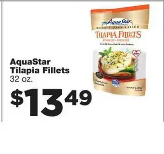 Family Fare Aquastar Tilapia Fillets offer
