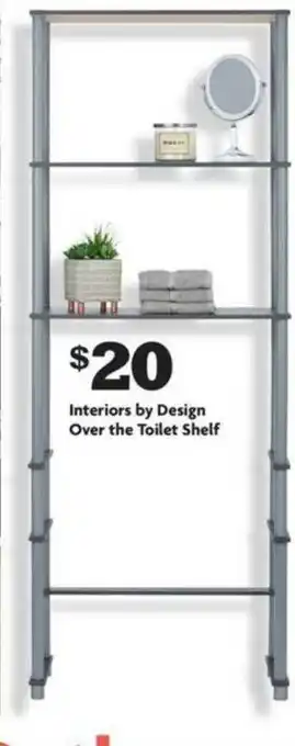 Family Dollar Interiors By Design Over The Toilet Shelf offer