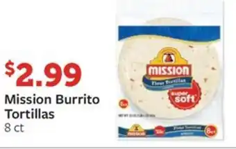 Fareway Mission Burrito Tortillas offer