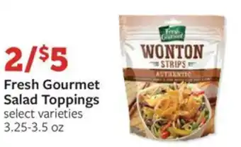 Fareway Fresh Gourmet Salad Toppings offer