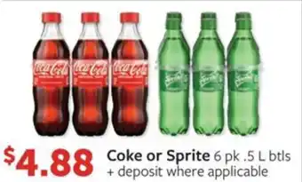 Fareway Coke or Sprite offer