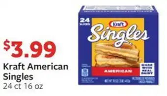Fareway Kraft American Singles 24 ct 16 oz offer