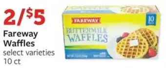 Fareway Fareway Waffles select varieties 10 ct offer